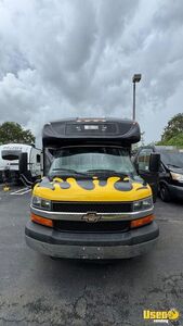 2016 Express 4500 All-purpose Food Truck Diamond Plated Aluminum Flooring Florida Gas Engine for Sale