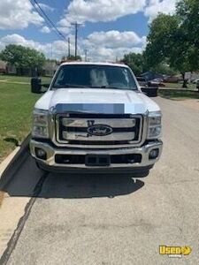 2016 F-250 Super Duty Lunch Truck Lunch Serving Food Truck Ice Bin Texas Gas Engine for Sale