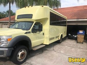 2016 F-550 Shuttle Bus Shuttle Bus Air Conditioning Florida Gas Engine for Sale