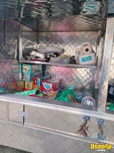 2016 F250 Super Duty Lunch Serving Food Truck Stainless Steel Wall Covers Georgia Gas Engine for Sale