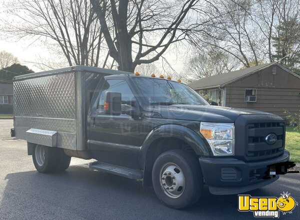 2016 F350 Super Duty Lunch Serving Food Trucik Lunch Serving Food Truck Rhode Island Diesel Engine for Sale