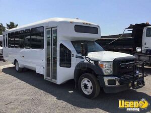 2016 F550 Shuttle Bus Texas Diesel Engine for Sale