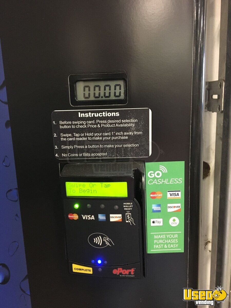 2016 Used Cash-Less Cooler Electronic Soda Vending Machines | Cashless Wall  Mount Vending Machines for Sale in Ohio