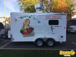 2016 Food Concession Trailer Kitchen Food Trailer Concession Window British Columbia for Sale