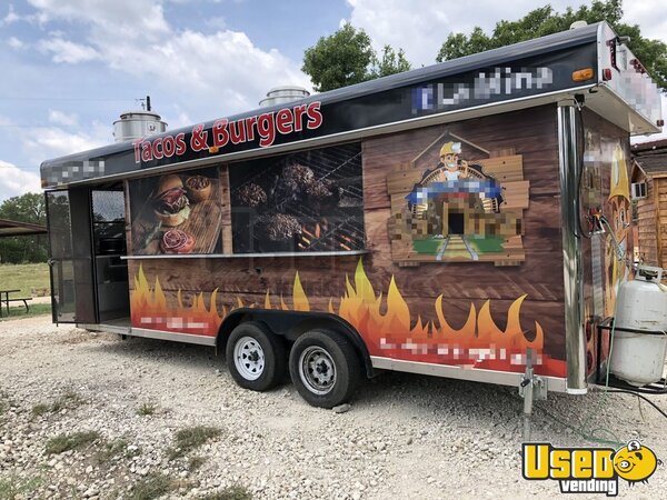 2016 Food Concession Trailer Kitchen Food Trailer Texas for Sale