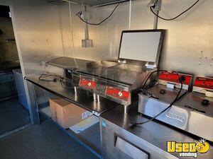 2016 Food Trailer Kitchen Food Trailer Stainless Steel Wall Covers Ohio for Sale
