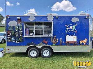 2016 Freedom Kitchen Food Trailer Microwave Texas for Sale