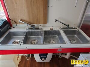 2016 Ft28 Food Concession Trailer Kitchen Food Trailer Hand-washing Sink Illinois for Sale