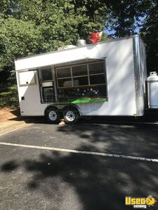 2016 Hallmark Kitchen Food Trailer Georgia Diesel Engine for Sale
