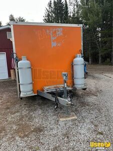 2016 Kitchen Food Trailer Air Conditioning Michigan for Sale