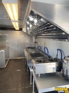 2016 Kitchen Food Trailer Diamond Plated Aluminum Flooring Idaho for Sale