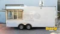 2016 Kitchen Food Trailer Diamond Plated Aluminum Flooring Wyoming for Sale