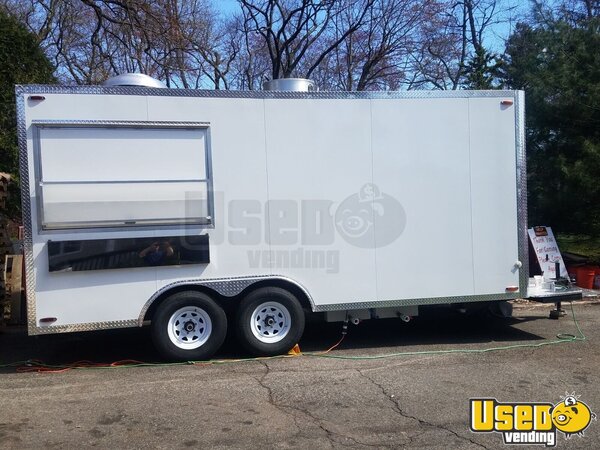 2016 Kitchen Food Trailer Insulated Walls New Jersey for Sale