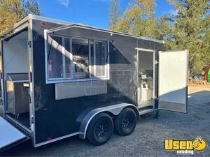 2016 7' x 16' Food Kitchen Concession Trailer Mobile Vending Unit w/ Pro Fire System for Sale in Oregon!