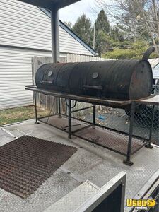 2016 Kitchen Trailer Barbecue Food Trailer Prep Station Cooler Ohio for Sale