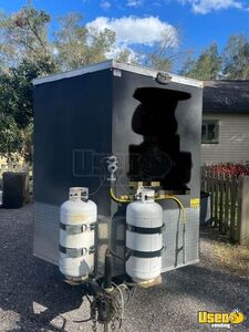 2016 Kitchen Trailer Concession Trailer Diamond Plated Aluminum Flooring Florida for Sale