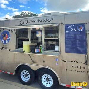 2016 Kitchen Trailer Kitchen Food Trailer Air Conditioning Florida for Sale