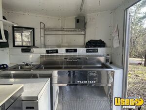 2016 Kitchen Trailer Kitchen Food Trailer Diamond Plated Aluminum Flooring Texas for Sale