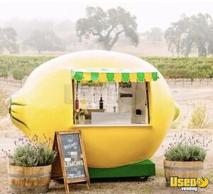 2016 Lemon-shaped Beverage Concession Trailer Beverage - Coffee Trailer California for Sale
