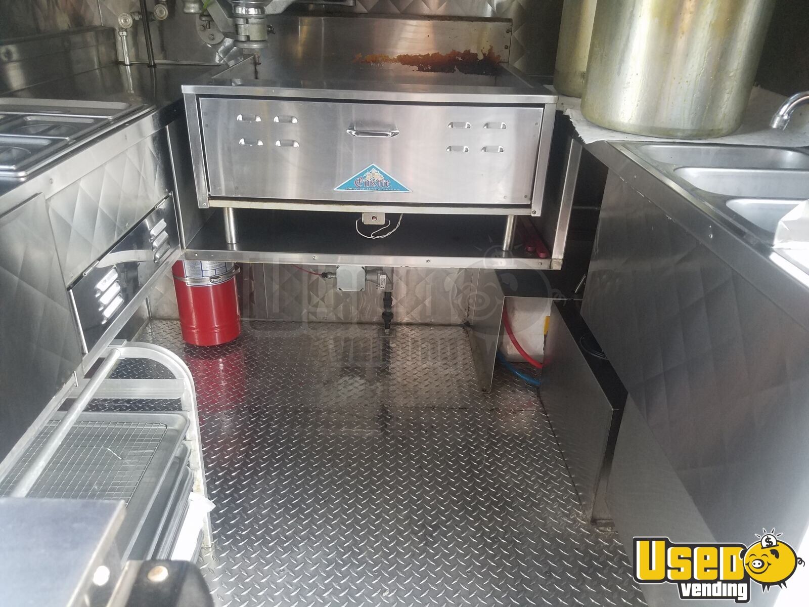 All Stainless Steel 2016 6' x 10' Mini Donut Concession Trailer with