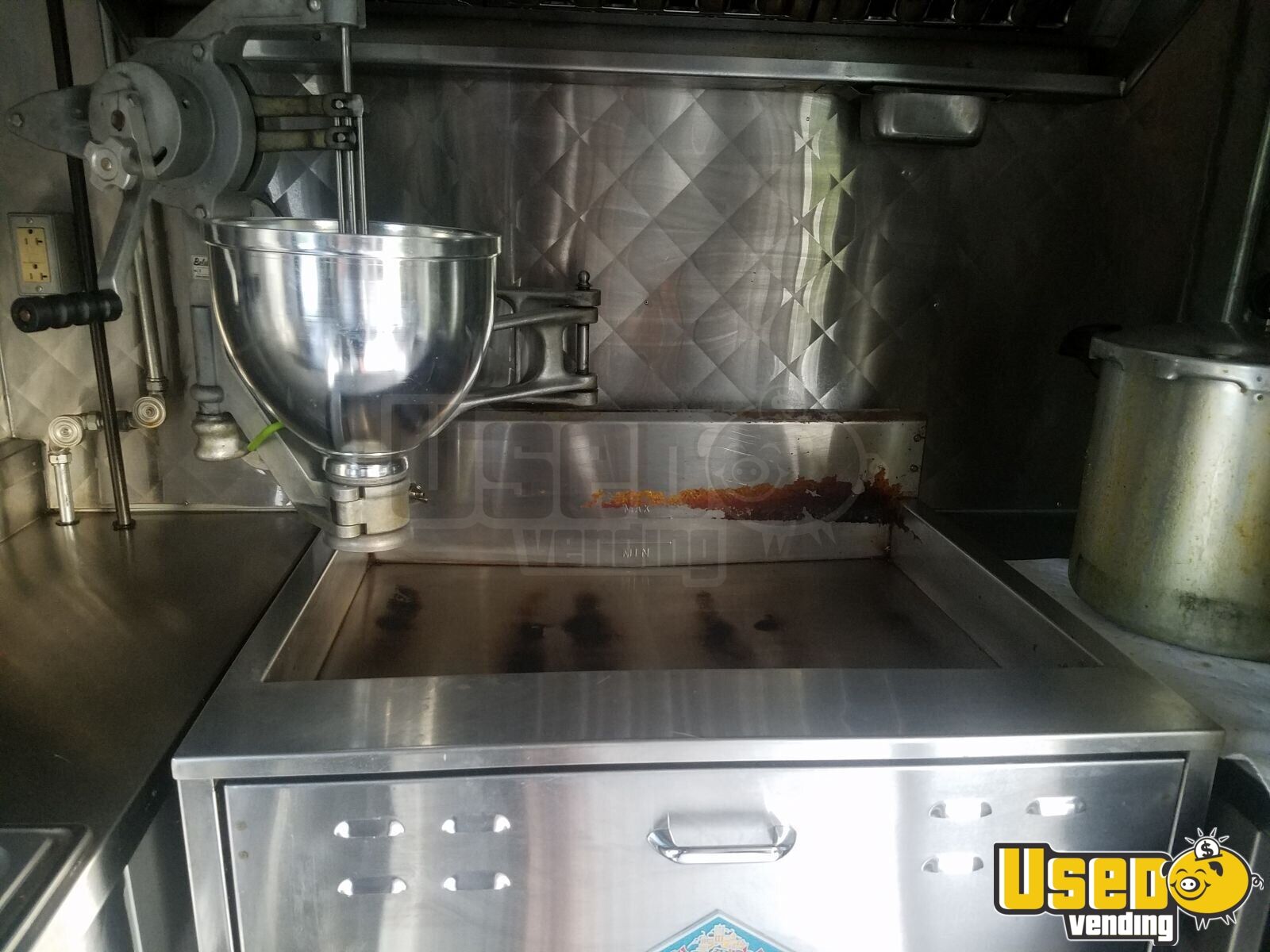 All Stainless Steel 2016 6' x 10' Mini Donut Concession Trailer with