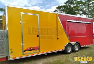 2016 Mk242-8 Food And Beverage Concession Trailer Concession Trailer Spare Tire Illinois for Sale