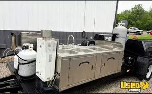 2016 Open Bbq Smoker Trailer Open Bbq Smoker Trailer Hot Water Heater Ohio for Sale