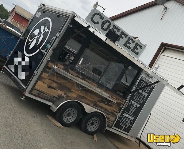 2016 Pace 7'x14' Beverage - Coffee Trailer Ohio for Sale