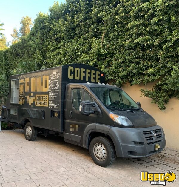 2016 Promaster Coffee Truck Coffee & Beverage Truck California Gas Engine for Sale
