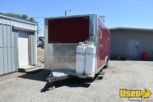 2016 Qtm 8.6x20 Ta Kitchen Food Trailer Exterior Customer Counter Montana for Sale