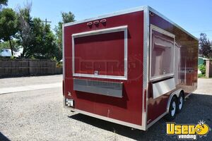 2016 Qtm 8.6x20 Ta Kitchen Food Trailer Spare Tire Montana for Sale