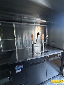 2016 Quat Carrier Beverage - Coffee Trailer Stainless Steel Wall Covers California for Sale