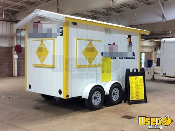 2016 Shaved Ice Concession Trailer Snowball Trailer Oklahoma for Sale