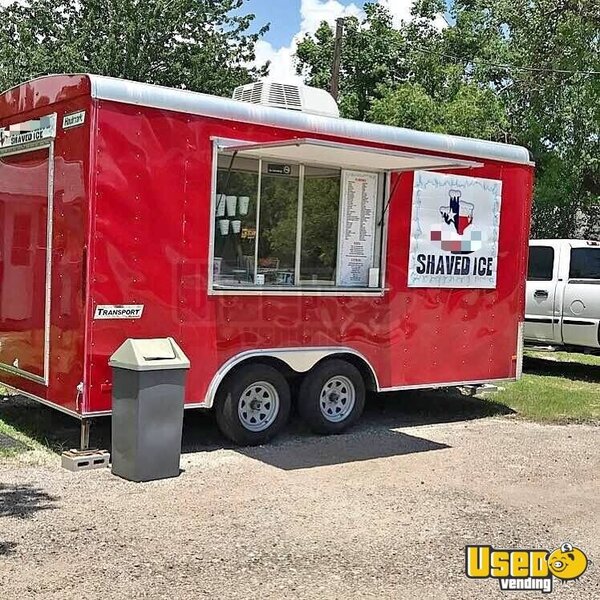 2016 Shaved Ice Concession Trailer Snowball Trailer Texas for Sale