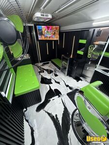 2016 Shuttle Bus Mobile Hair & Nail Salon Truck Tv Florida Gas Engine for Sale