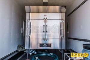 2016 Step Van Bbq Kitchen Food Truck + Trailer Barbecue Food Truck Cabinets Alberta Diesel Engine for Sale