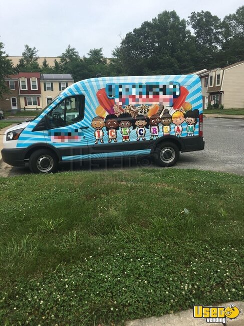 2016 Transit 150 Ice Cream Truck Ice Cream Truck Maryland Gas Engine for Sale