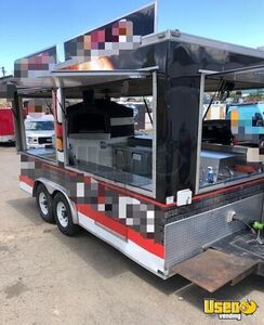 2016 Wood-fired Pizza Concession Trailer Pizza Trailer Concession Window Texas for Sale
