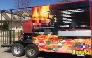 2017 140cm Wood Fired Pizza Concession Trailer Pizza Trailer Alabama for Sale