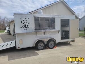 2017 2017 C & W Trailer Kitchen Food Trailer Air Conditioning Michigan for Sale