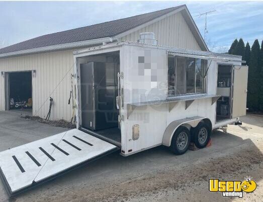 2017 2017 C & W Trailer Kitchen Food Trailer Michigan for Sale