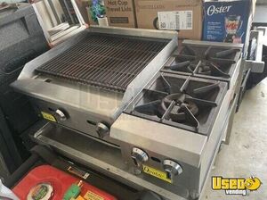 2017 2017 C & W Trailer Kitchen Food Trailer Stovetop Michigan for Sale