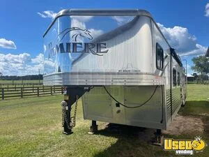 2017 3 Horse Living Quarters Trailer 3-horse Lq Trailer Restroom Mississippi for Sale