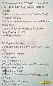 2017 5700 Western Star Semi Truck Microwave Texas for Sale
