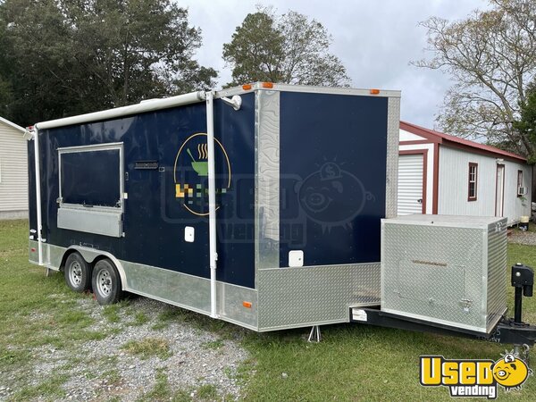 2017 8.5x18ta2 Food Concession Trailer Kitchen Food Trailer Georgia for Sale