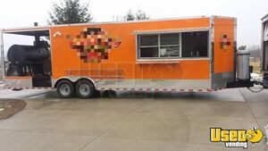 2017 8.5x28ta3 Barbecue Food Trailer Wisconsin for Sale