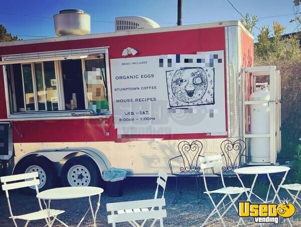 2017 At7x16ta2 Kitchen Food Trailer New Mexico for Sale