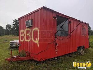 2017 Barbecue Concession Trailer Barbecue Food Trailer Air Conditioning Arkansas for Sale