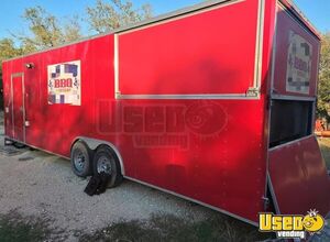 2017 Barbecue Concession Trailer Barbecue Food Trailer Air Conditioning Texas for Sale