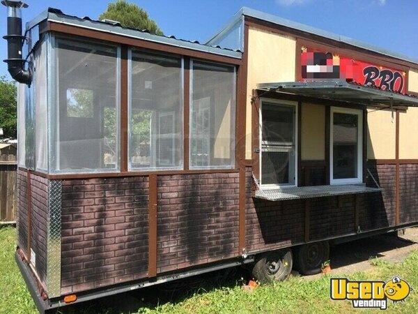 2017 Barbecue Concession Trailer Barbecue Food Trailer California for Sale